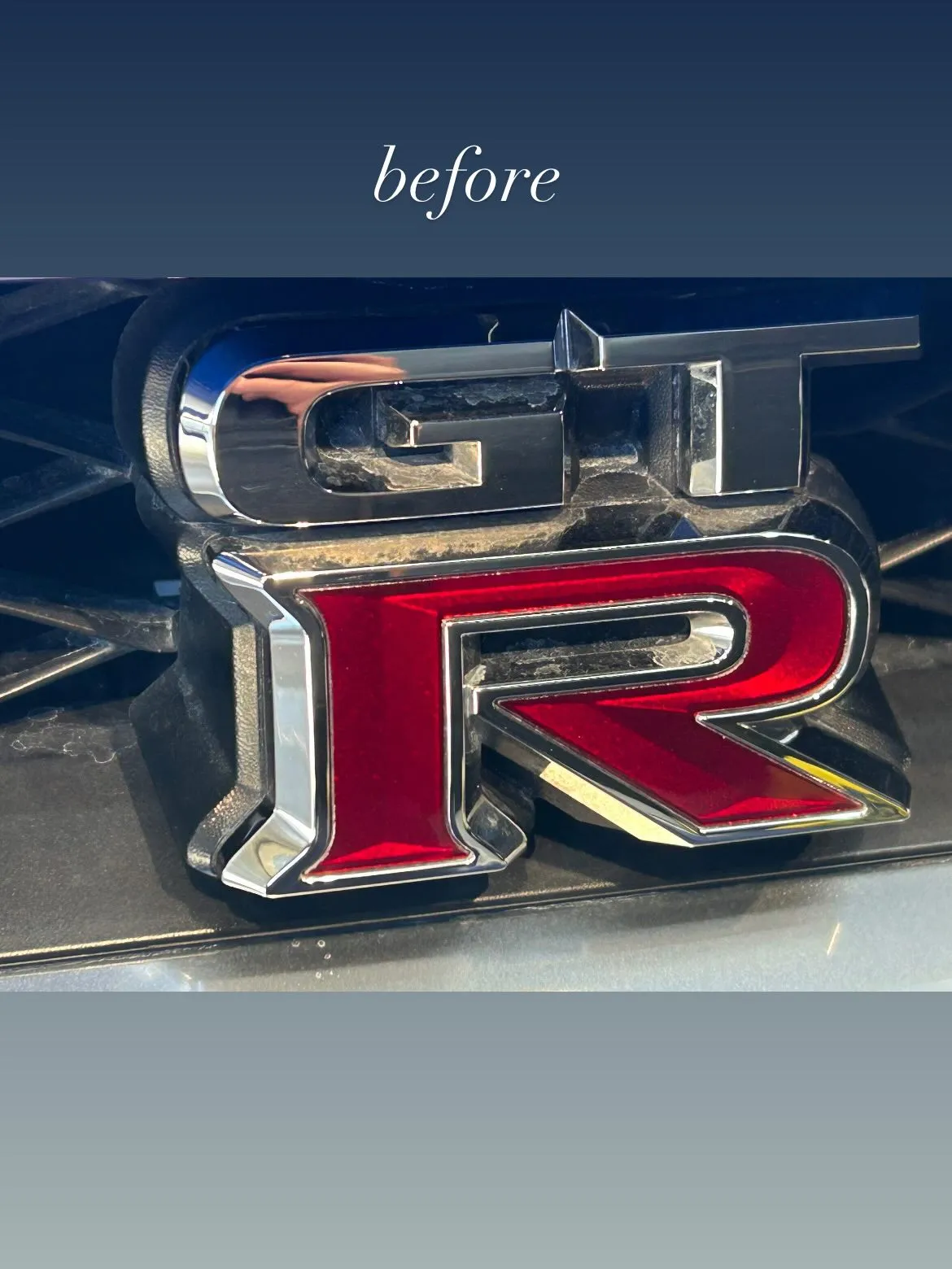 NISSAN GTR R35に、body glass coa...