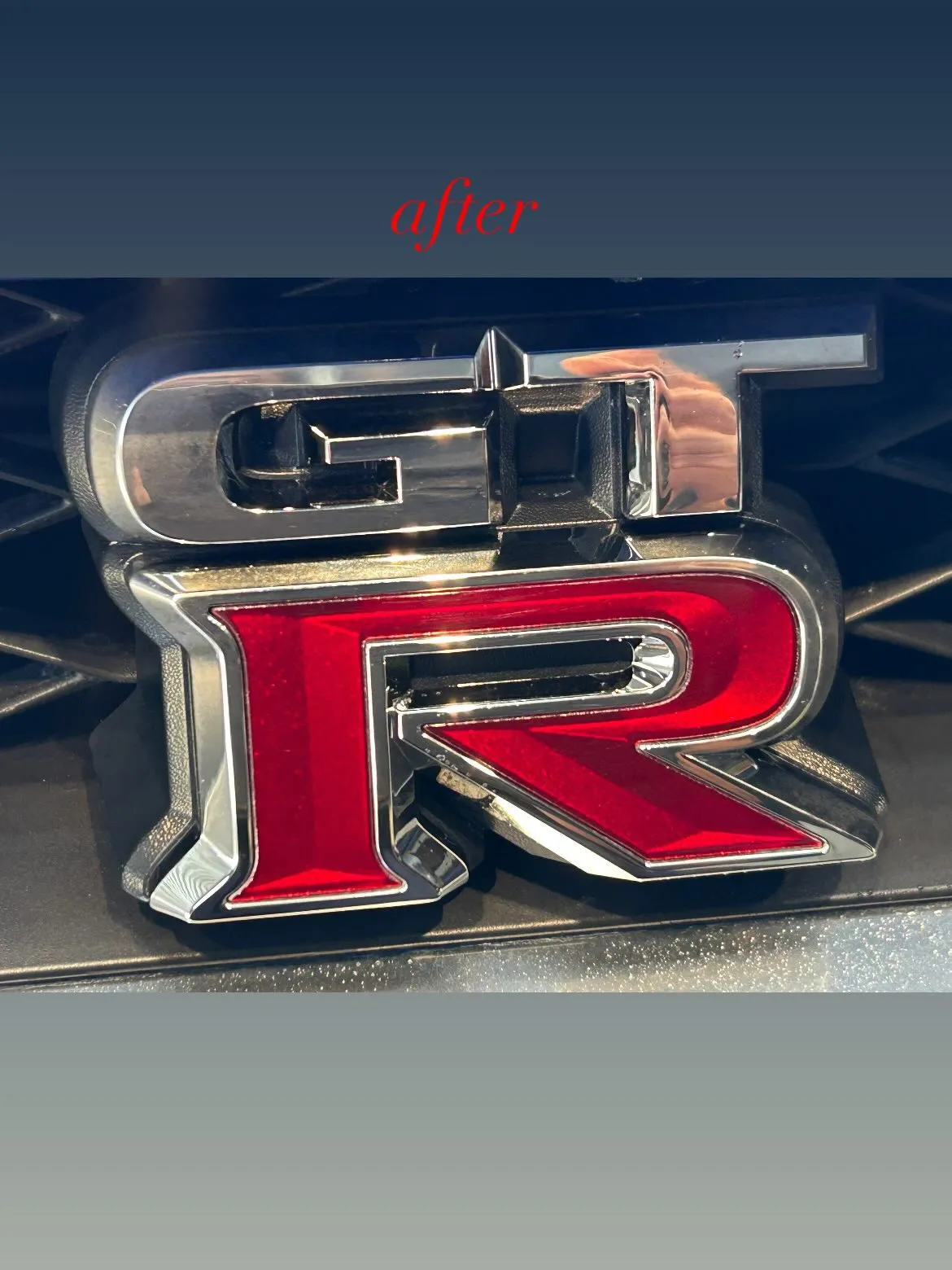 NISSAN GTR R35に、body glass coa...