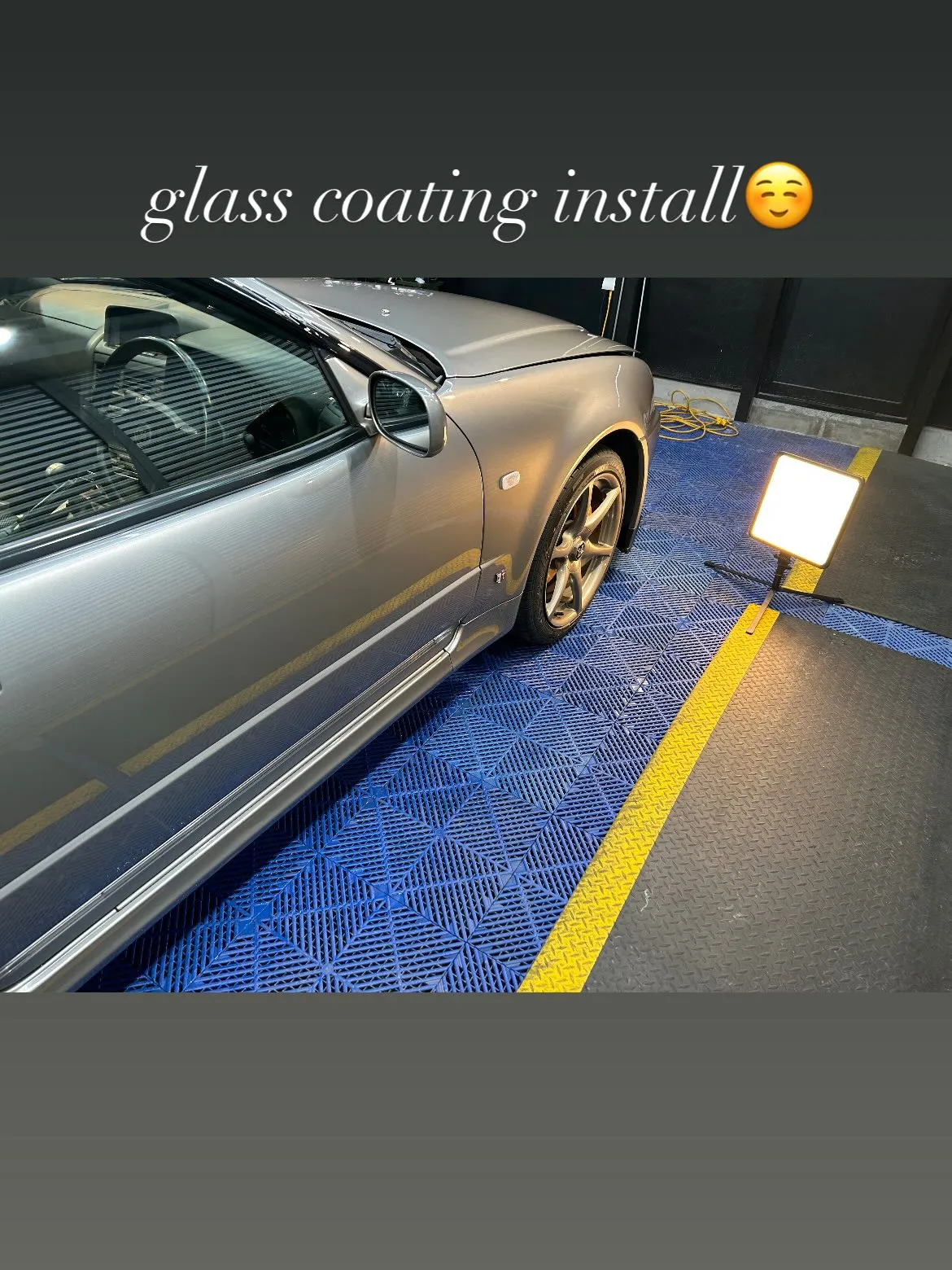 スカイラインGTR R34 V-SPECⅡにbody gla...