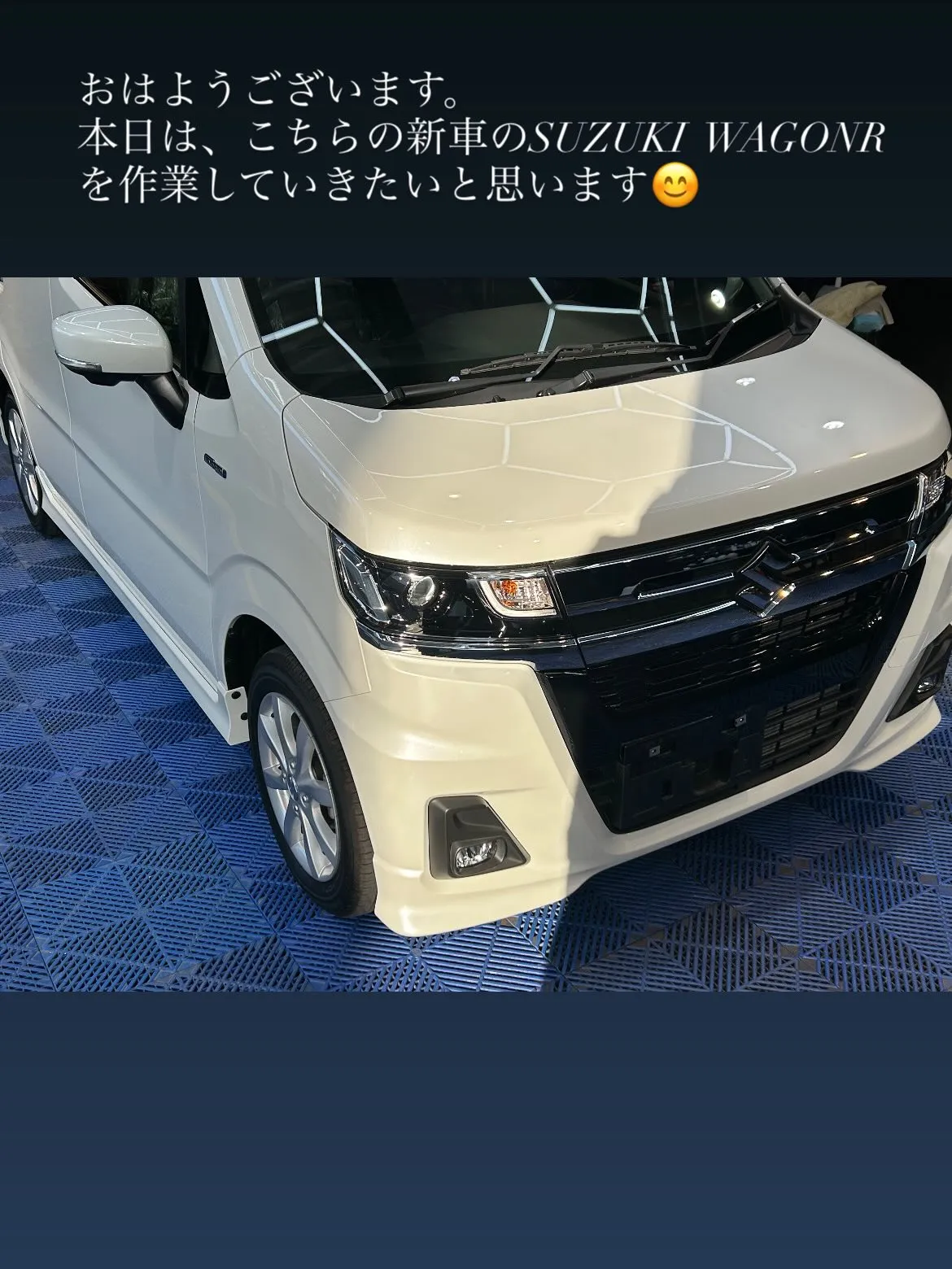 今回は、SUZUKI WAGON Rに、VEILLE M3 ...