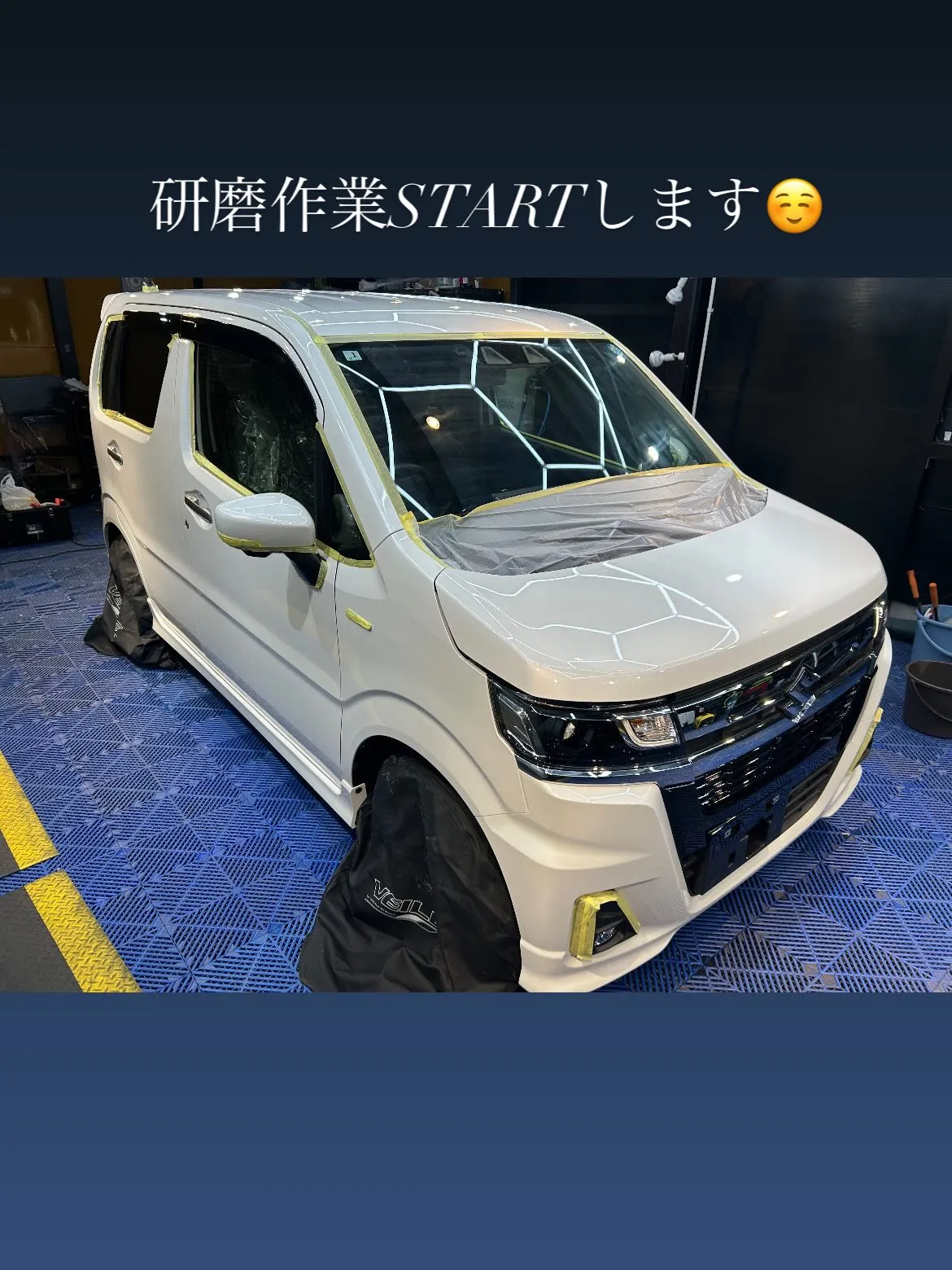今回は、SUZUKI WAGON Rに、VEILLE M3 ...