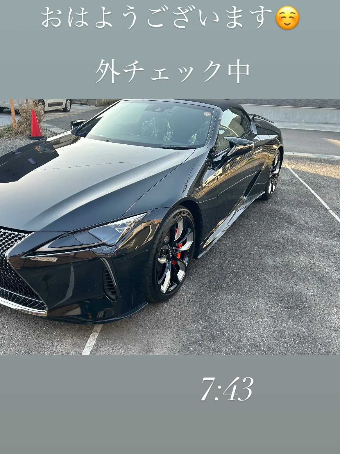 LEXUS LC500 コンバーチブルに、body glas...